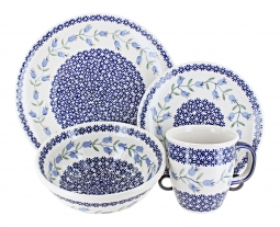 Tulip 4 Piece Place Setting - Service for 1
